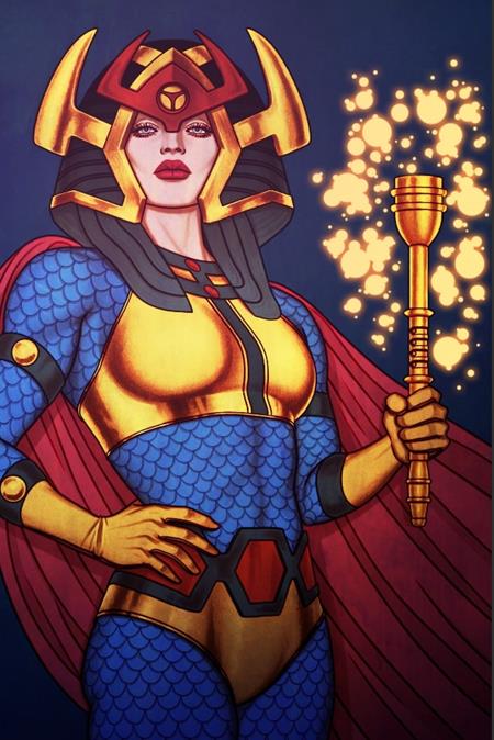 NEW GODS #4 (OF 12) CVR D JENNY FRISON INTERNATIONAL WOMENS DAY CARD STOCK VARIANT 2025 DC COMICS