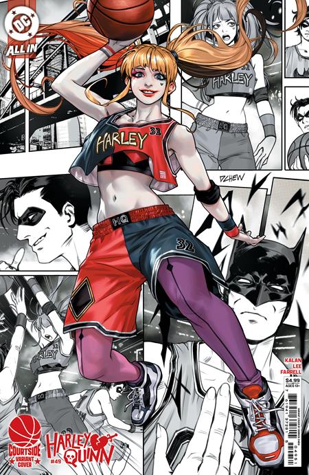 HARLEY QUINN #49 CVR D DERRICK CHEW COURTSIDE CARD STOCK VARIANT 2025 DC COMICS