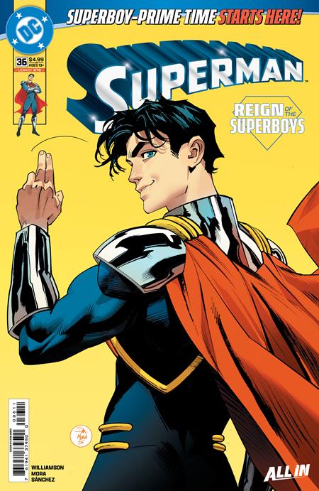 03/25/2026 SUPERMAN #36 CVR A DAN MORA DC COMICS
