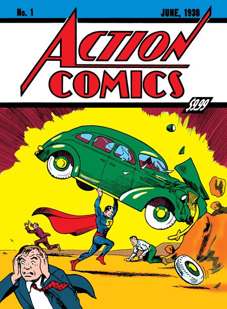 SUPERMAN DAY 2025 ACTION COMICS #1 GOLDEN AGE SIZED FACSIMILE EDITION CVR A JOE SHUSTER 2025 DC COMICS