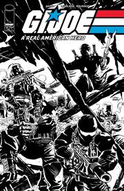 GI JOE A REAL AMERICAN HERO SILENT MISSIONS EDITION #21 1:10 ANDY KUBERT B&W VARIANT 2025 GI Joe IMAGE COMICS
