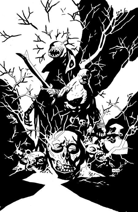 04/22/2026 RED ROOTS #1 1:50 MIKE MIGNOLA B&W VIRGIN VARIANT IMAGE COMICS