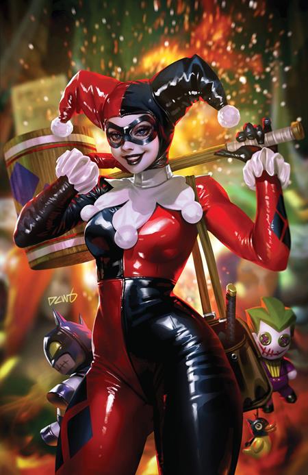 HARLEY QUINN #31 CHEW 1:25 CARD STOCK VARIANT 2023 Harley Quinn DC COMICS