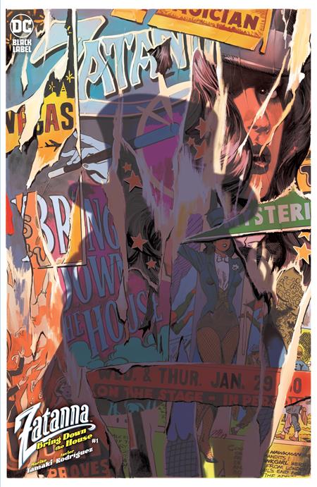 ZATANNA BRING DOWN THE HOUSE #1 (OF 5) 1:25 ALVARO MARTINEZ BUENO VARIANT (MR) 2024 Zatanna DC COMICS