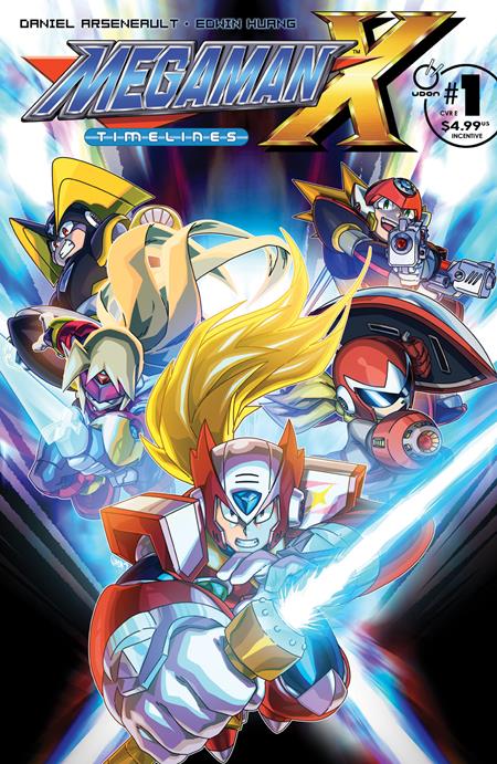 MEGA MAN X TIMELINES #1 (ONE SHOT) CVR E 1:5 JEFFREY CHAMBA CRUZ VARIANT 2025 Mega Man UDON ENTERTAINMENT