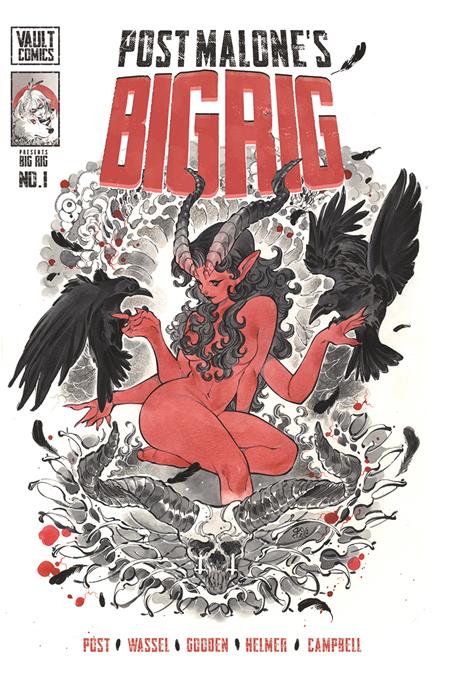 BIG RIG #1 COVER I PEACH MOMOKO VARIANT 2025 VAULT COMICS