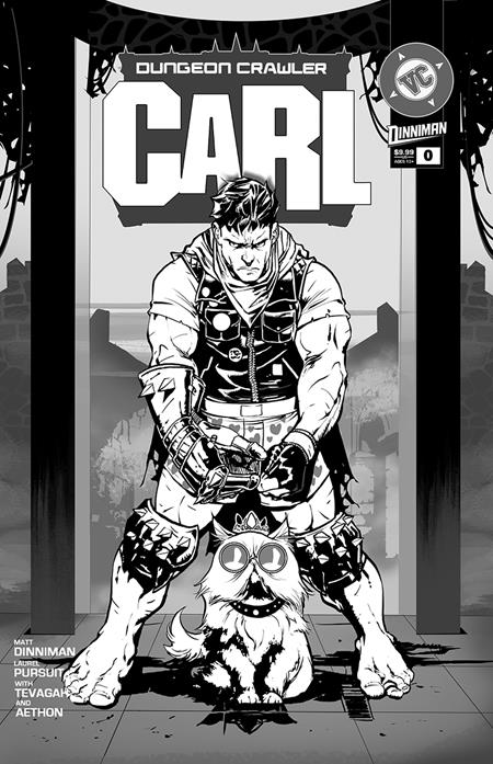 07/15/2026 DUNGEON CRAWLER CARL SPECIAL EDITION #0 CVR B NATHAN GOODEN ABSOLUTE BATMAN #1 HOMAGE B&W VAULT COMICS