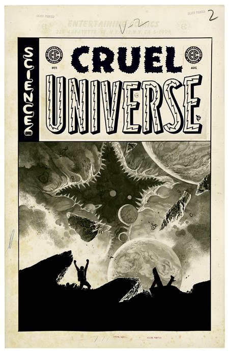 EC CRUEL UNIVERSE #1 1:20 JH WILLIAMS III ARTIST EDITION 1:20 VARIANT 2024 EC Comics ONI PRESS INC.