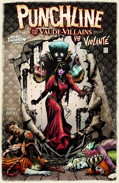 08/05/2026 PUNCHLINE AND THE VAUDE-VILLAINS VS VIOLANTE #1 (OF 2) CVR A YVEL GUICHET DC COMICS