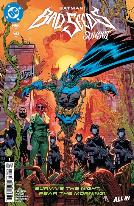 08/26/2026 BATMAN BAD SEEDS SUNSET #1 (ONE SHOT) CVR A GIUSEPPE CAMUNCOLI & CLIFF RATHBURN