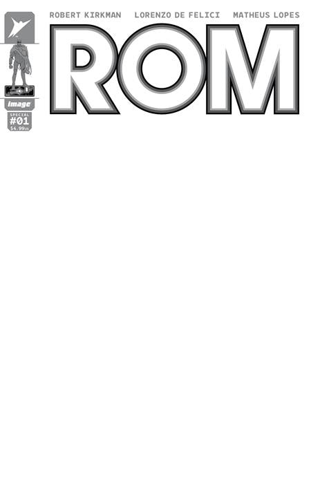08/26/2026 ROM SPECIAL #1 (ONE SHOT) CVR E BLANK SKETCH VARIANT