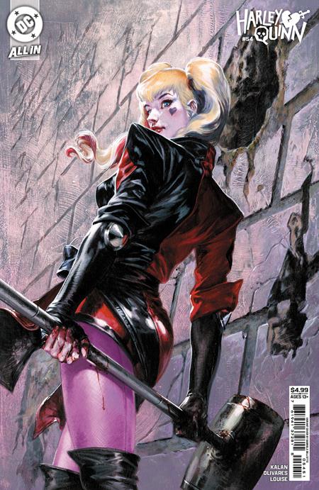 HARLEY QUINN #54 CVR D GABRIELE DELL OTTO GOTHAM CARD STOCK VARIANT 2025 Harley Quinn DC COMICS