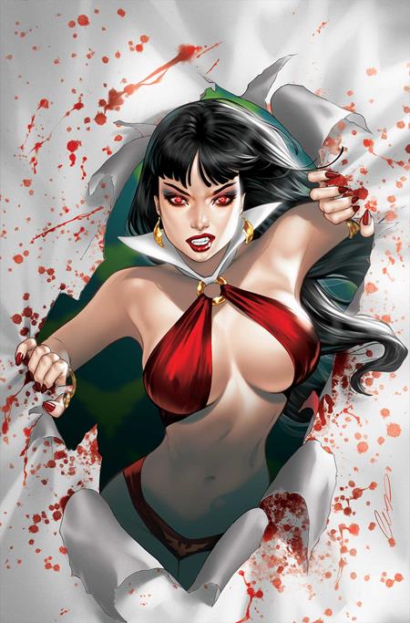 VAMPIRELLA (2025) #5 1:15 ELIAS CHATZOUDIS VIRGIN VARIANT 2025 Vampirella DYNAMITE