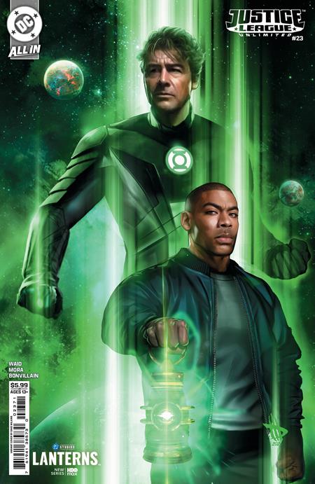 09/23/2026 JUSTICE LEAGUE UNLIMITED #23 CVR G DAVE WILKINS LANTERNS CARD STOCK VARIANT
