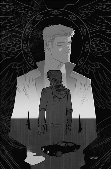 09/02/2026 SUPERNATURAL WAYWARD SPECIAL #1 (ONE SHOT) 1:7 JOHN AMOR LINE ART VIRGIN VARIANT