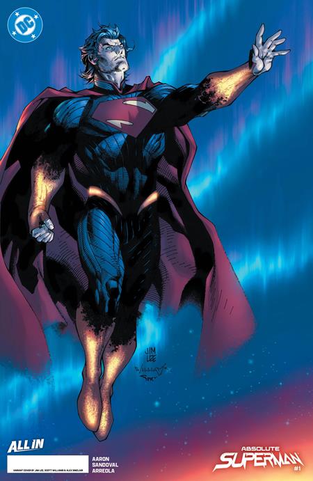 ABSOLUTE SUPERMAN #1 CVR C JIM LEE CARD STOCK VARIANT 2024 Absolute Superman DC COMICS