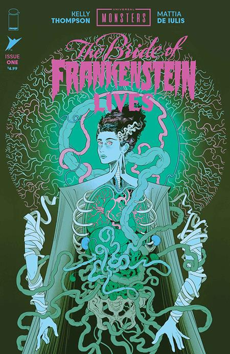 10/28/2026 UNIVERSAL MONSTERS BRIDE OF FRANKENSTEIN LIVES #1 (OF 4) 1:50 ROSEMARY VALERO OCONNELL VARIANT