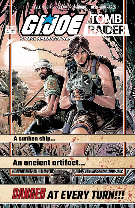 10/07/2026 GI JOE A REAL AMERICAN HERO TOMB RAIDER #1 (OF 5) 1:25 CHRIS MOONEYHAM VINTAGE JOE VARIANT