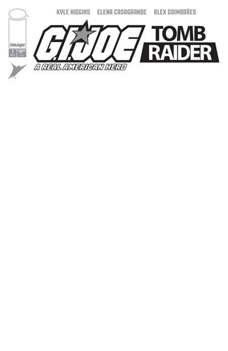 10/07/2026 GI JOE A REAL AMERICAN HERO TOMB RAIDER #1 (OF 5) CVR G BLANK SKETCH VARIANT