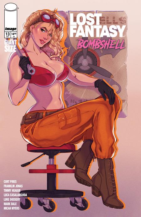 10/28/2026 LOST FANTASY #13 CVR H KATT BLANCHETTE BOMBSHELL VARIANT