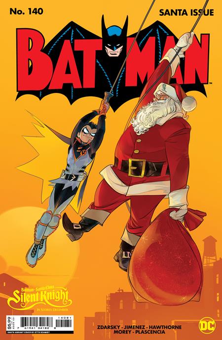 BATMAN #140 CVR E OTTO SCHMIDT SANTA CARD STOCK VARIANT 2023 Batman DC COMICS