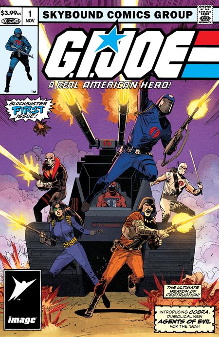 GI JOE A REAL AMERICAN HERO #1 (ONE SHOT) CVR B PAT OLIFFE LARRY HAMA CUT VARIANT 2023 GI Joe IMAGE COMICS
