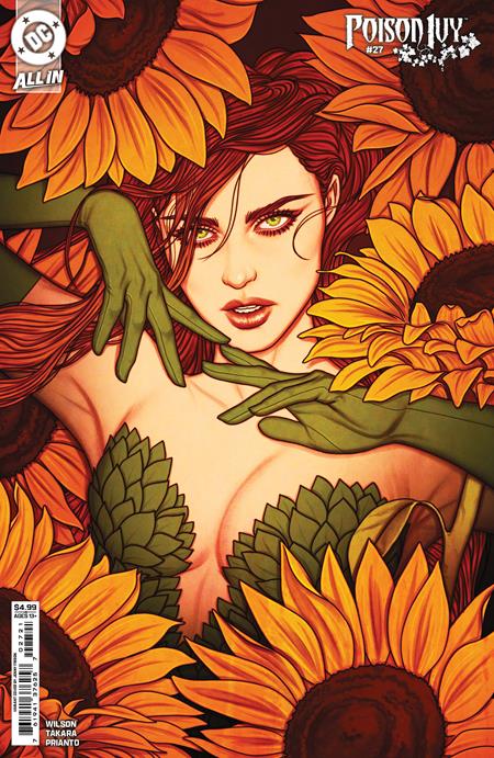 POISON IVY #27 CVR B JENNY FRISON CARD STOCK VARIANT 2024 Poison Ivy DC COMICS
