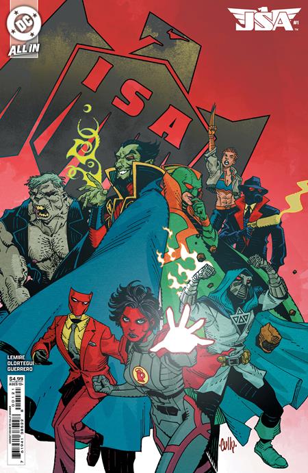 JSA #1 CVR B CULLY HAMNER CARD STOCK VARIANT 2024 Justice Society of America DC COMICS