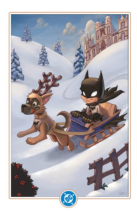 FREE BATMAN #155 ZULLO WINTER WONDERLAND CARD STOCK VARIANT 2024 with $10 PURCHASE (CODE: SLED) Batman DC COMICS
