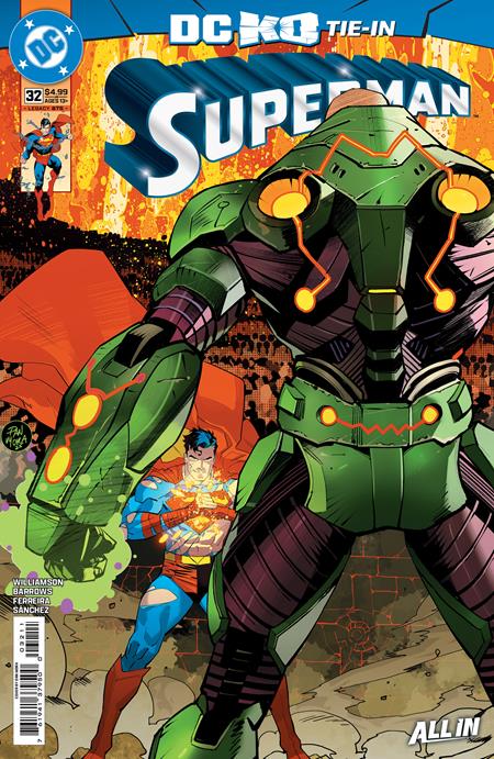 SUPERMAN #32 CVR A DAN MORA (DC K.O.) 2025 Superman DC COMICS
