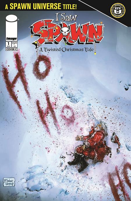 11/04/2026 I SAW SPAWN A TWISTED CHRISTMAS TALE #1 (OF 2) C TODD MCFARLANE & ROBERT NUGENT VARIANT