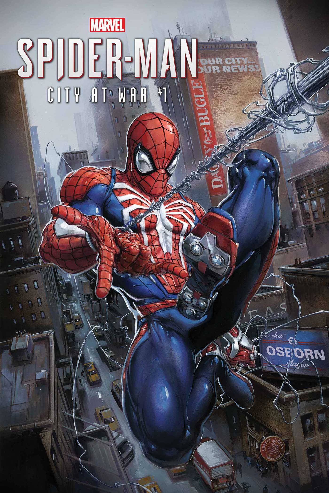 MARVELS SPIDER-MAN CITY AT WAR #1 (OF 6) 2019 Spider-Man MARVEL COMICS