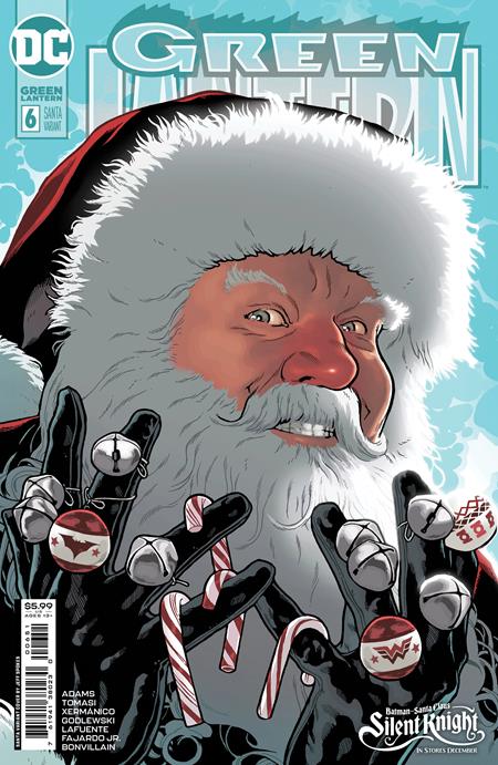 GREEN LANTERN #6 CVR C JEFF SPOKES SANTA CARD STOCK VARIANT 2023 Green Lantern DC COMICS