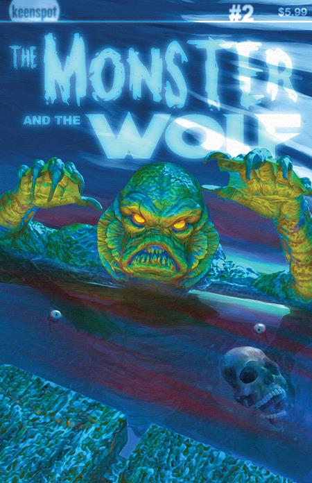 01/14/2026 MARK SPEARS MONSTERS THE MONSTER & THE WOLF #2 CVR E DEEP IMPACT FOC ADD-ON VARIANT EX POSSE HOLDINGS