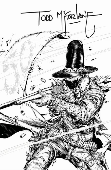 01/14/2026 GUNSLINGER SPAWN #50 1:250 TODD MCFARLANE SIGNED INK VARIANT IMAGE COMICS
