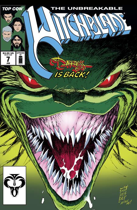 WITCHBLADE #7 1:25 MARC SILVESTRI X-MEN HOMAGE VARIANT 2025 Witchblade IMAGE COMICS