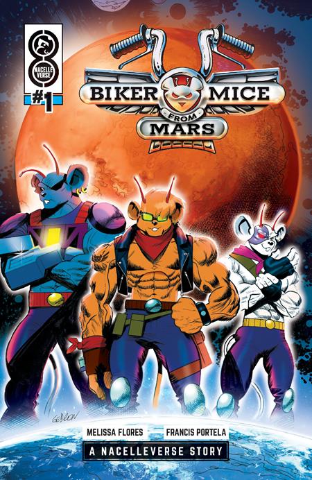 BIKER MICE FROM MARS #1 CVR B GEDEON 2024 ONI PRESS INC.