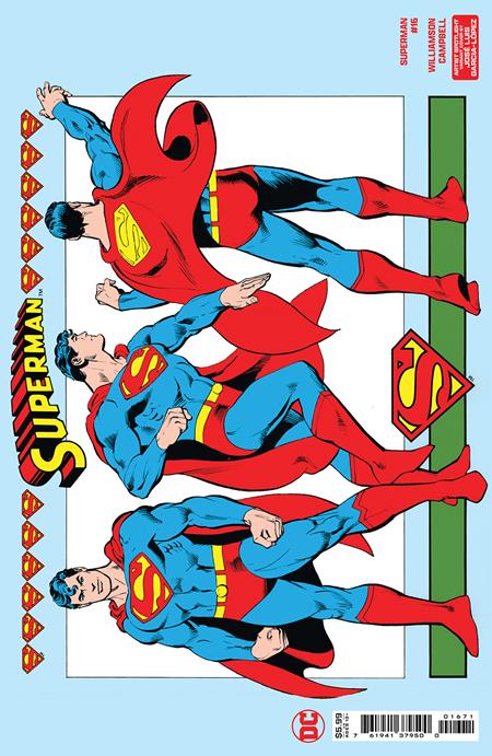 SUPERMAN #16 CVR E JOSE LUIS GARCIA-LOPEZ ARTIST SPOTLIGHT WRAPAROUND CARD STOCK VARIANT (ABSOLUTE POWER 2024 Superman DC COMICS