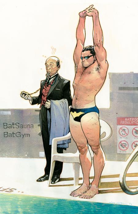 BATMAN #151 CVR E OLIVIER COIPEL SWIMSUIT CARD STOCK VARIANT (ABSOLUTE POWER) 2024 Batman DC COMICS