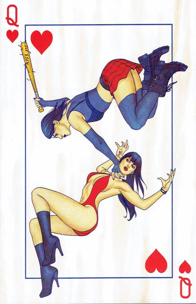 HACK SLASH VS VAMPIRELLA #1 (OF 5) JENNY FRISON 1:10 VIRGIN 2017 Vampirella DYNAMITE
