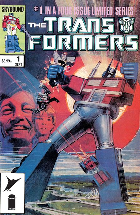 TRANSFORMERS #1 40TH ANNIVERSARY EDITION (ONE SHOT) CVR A BILL SIENKIEWICZ 2024 Transformers IMAGE COMICS