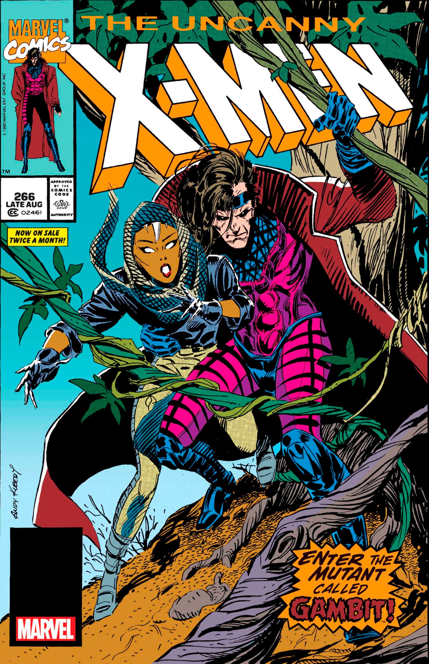UNCANNY X-MEN #266 FACSIMILE ED NEW PRINT 2024 X-Men MARVEL COMICS