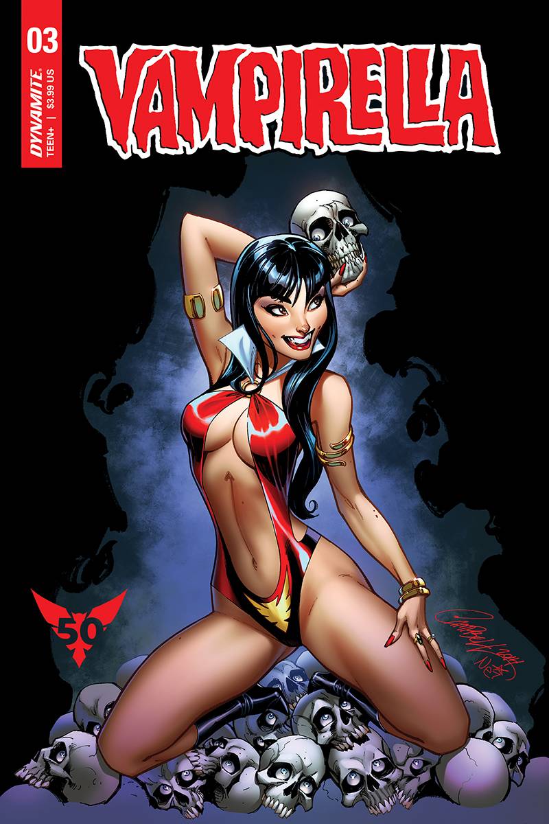VAMPIRELLA #3 CVR A J SCOTT CAMPBELL 2019 Vampirella DYNAMITE