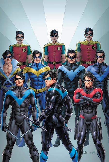 NIGHTWING #118 CVR E NICOLA SCOTT ARTIST SPOTLIGHT CARD STOCK VARIANT 2024 Nightwing DC COMICS