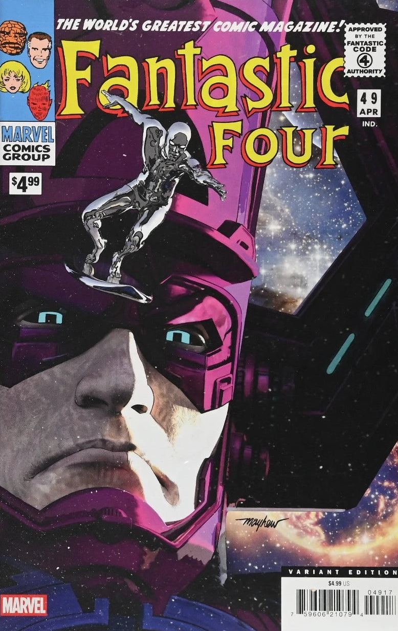 FANTASTIC FOUR #49 FACSIMILE EDITION MAYHEW 1:25 VARIANT 2025 MARVEL PRH