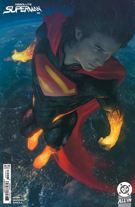 ABSOLUTE SUPERMAN #4 CVR C RAHZZAH CARD STOCK VARIANT 2025 Absolute Superman DC COMICS