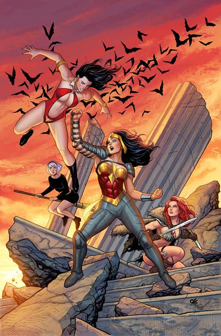 02/04/2026 DC K.O. BOSS BATTLE #1 (ONE SHOT) CVR D FRANK CHO CARD STOCK VARIANT DC COMICS