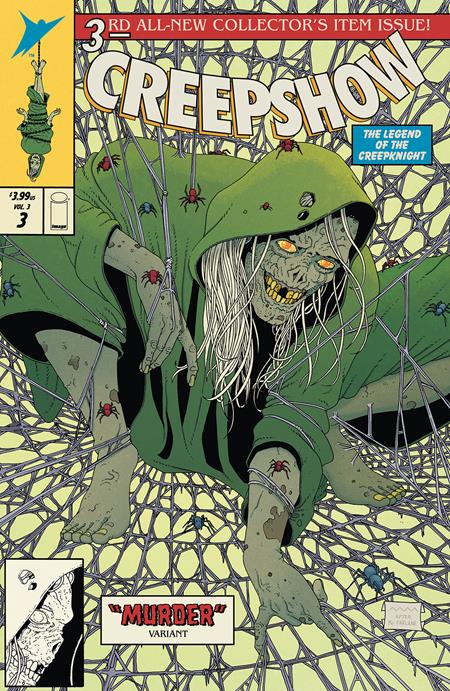 CREEPSHOW VOL 3 #3 (OF 5) CVR B MORAZZO SPIDER-MAN HOMAGE VARIANT (MR) 2024 Creepshow IMAGE COMICS