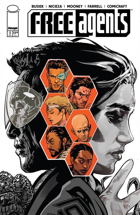 FREE AGENTS #5 CVR A MOONEY 2024 IMAGE COMICS