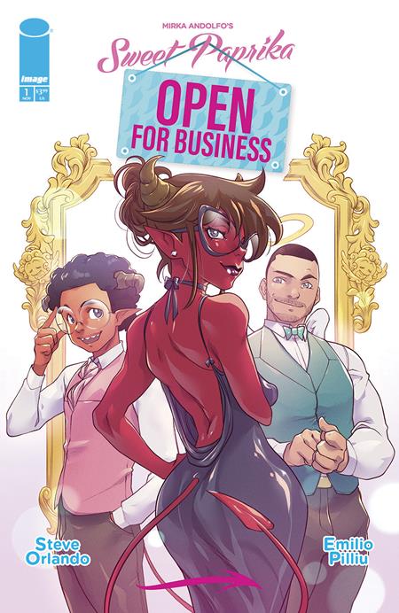 MIRKA ANDOLFO SWEET PAPRIKA OPEN BUSINESS #1 (OF 5) CVR A (MR) 2024 Sweet Paprika IMAGE COMICS